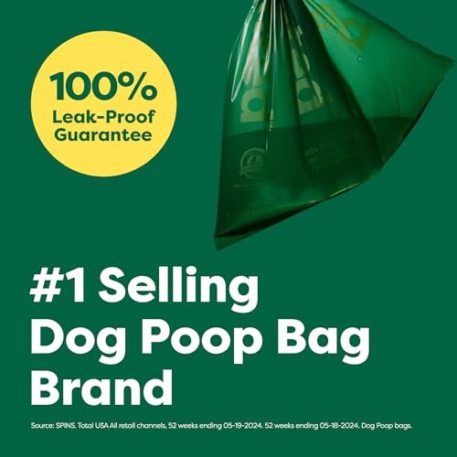 Earth Rated Lavender Dog Poop Bags - 270 Count, Leak-Proof