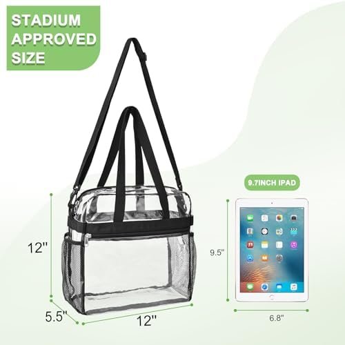 Oraben Clear Stadium Tote Bag - Versatile & Durable!