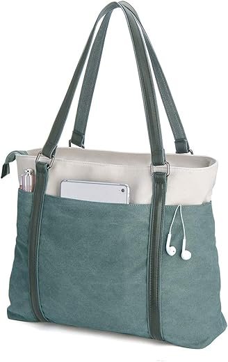 Stylish Lightweight Women's Laptop Tote Bag - 15.6 Inch