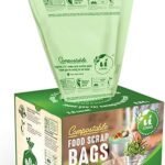 UNNI Compostable Liner Bags - Eco-Friendly 2.6 Gallon Pack